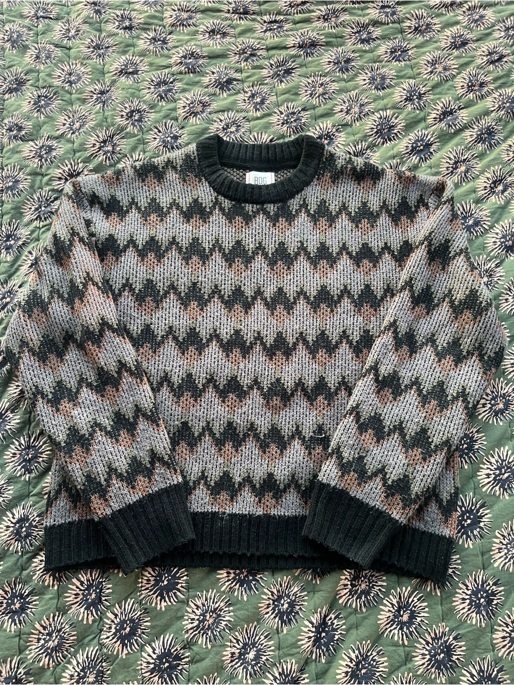 BDG chevron knit sweater